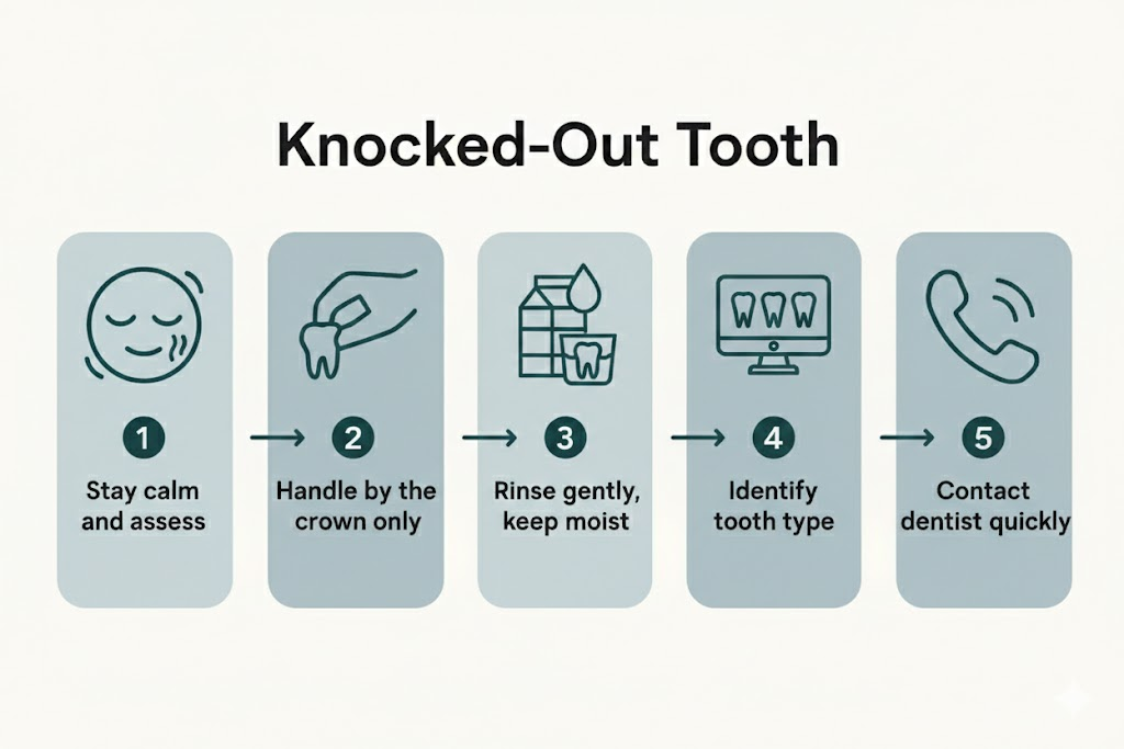 First Aid for a Knocked-Out Tooth