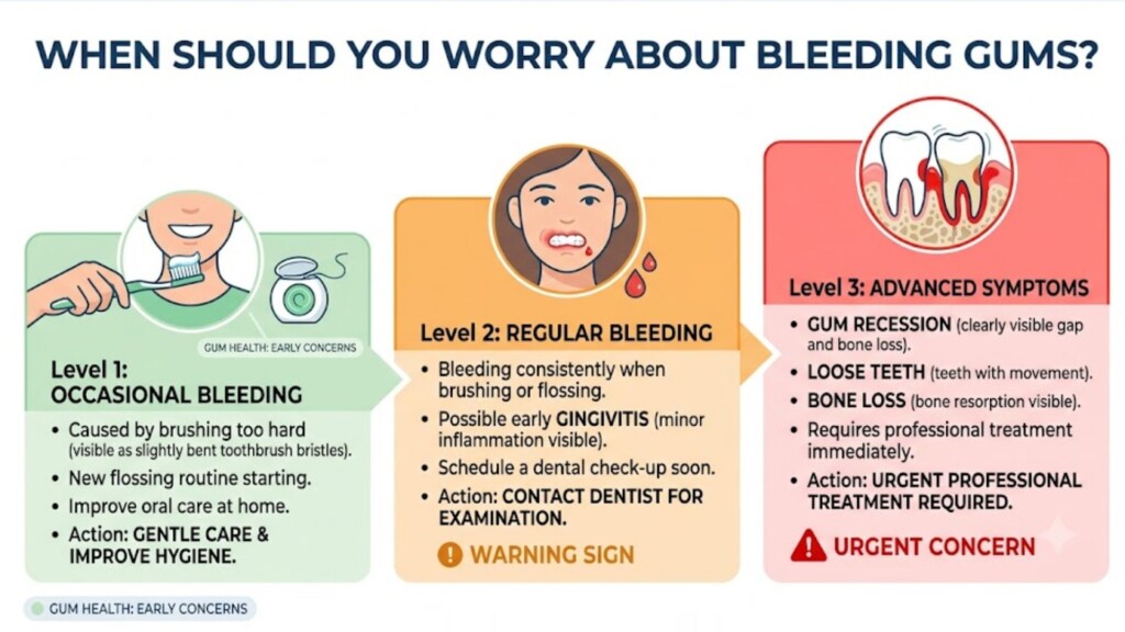 bleeding gums need dental care